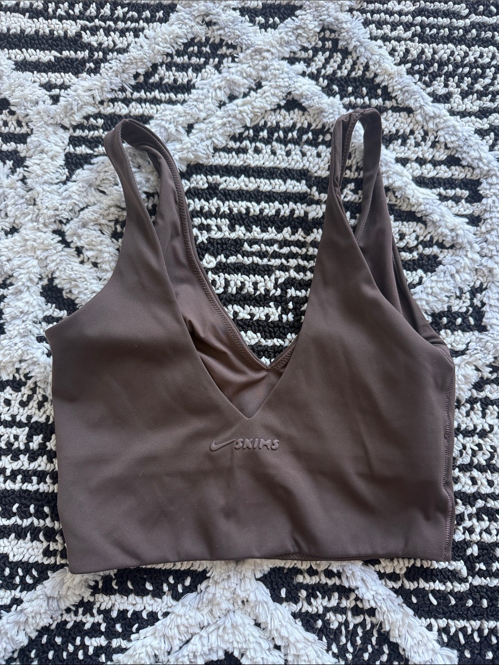 Skims x Nike longline sports bra